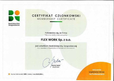 Flex Work Sp z o.o. – Bolesław